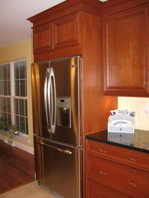 New Refrigerators taller, wonapost fit. Ideas?